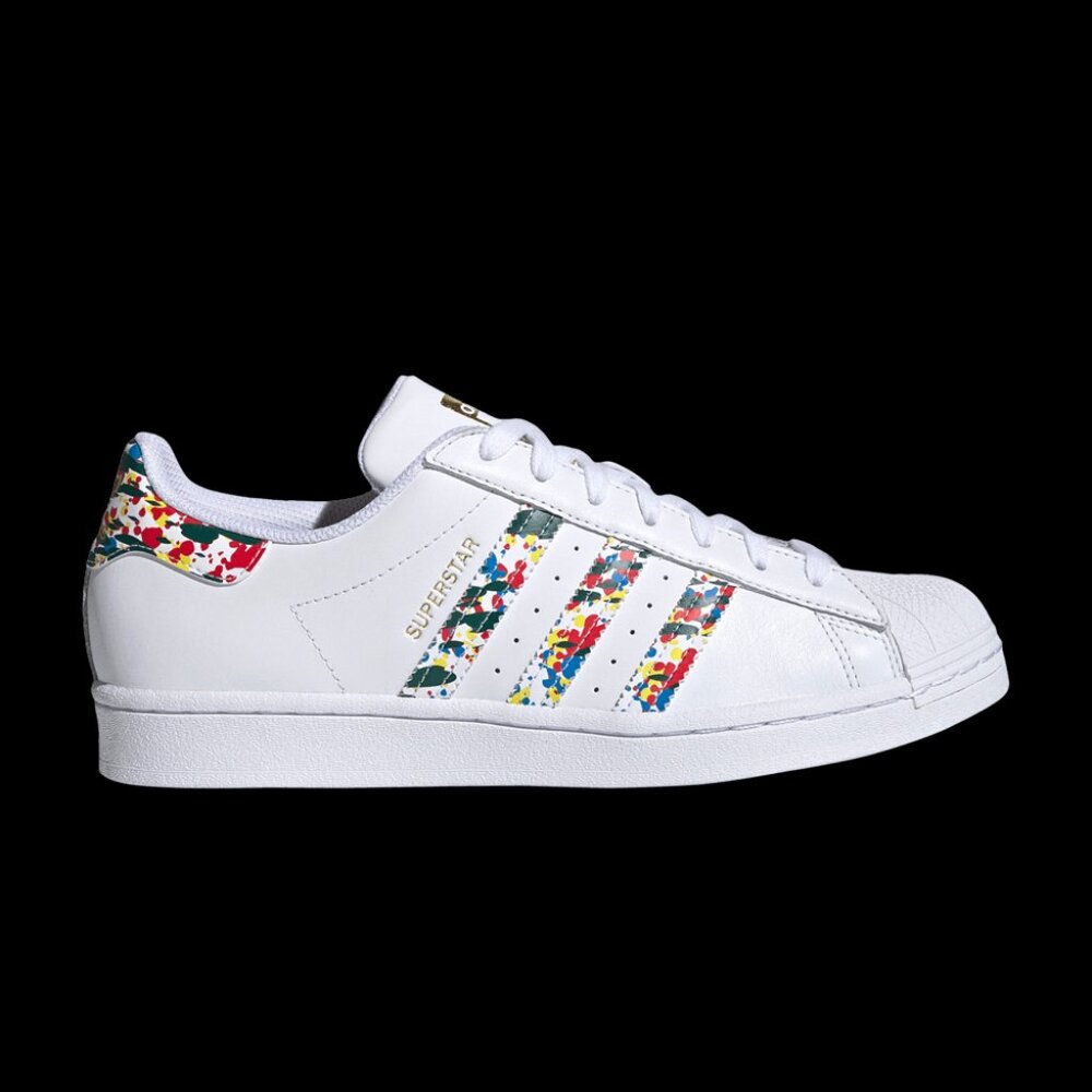 adidas Superstar ‘White Splatter’ FX5540 (US Men 11)